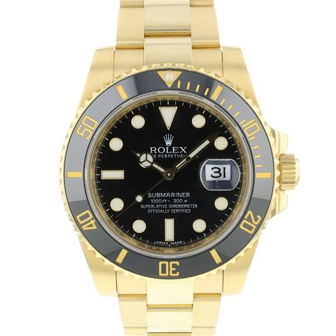 Rolex Submariner Geelgoud 